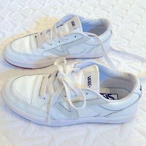 Vans Lowland Court Sneakers WHITE